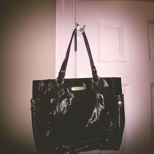 Coach purse choclate brown